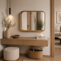 Oglinda LINEARE, lemn masiv, 72x 52 cm 2
