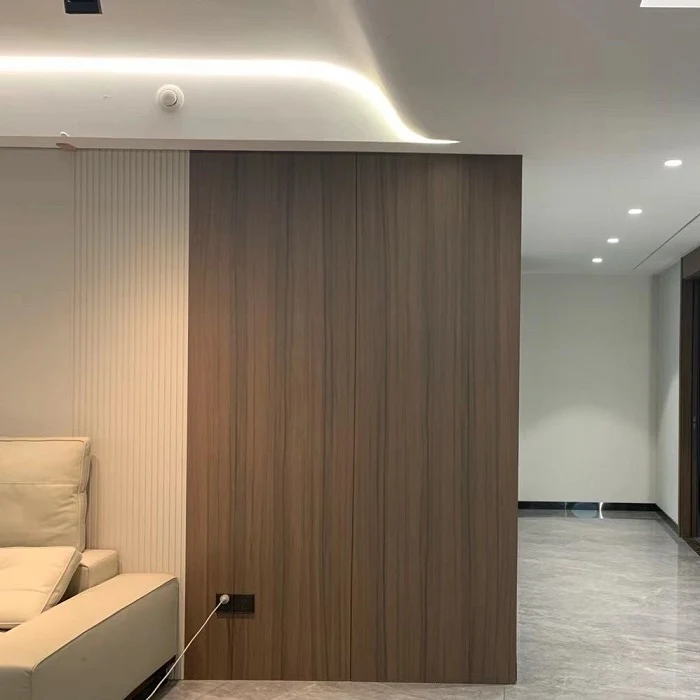 Panou din lemn furniruit,  T193BN, Santal, 2440x1220x3.8mm 2