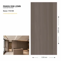 Panou din lemn furniruit, T161SN, Buxus, 2440x1220x3.8mm
