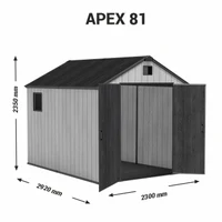 Садовый домик APEX (8`x 10`) 81