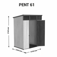 Садовый домик PENT (6`x 4`) 61