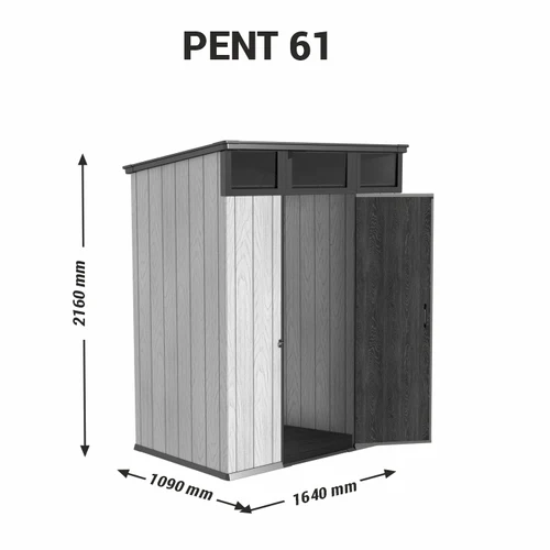 Căsuță de grădină PENT (6`x 4`) 61