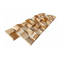 Объёмная панель из натурального дерева BEVEL CUBES, CB-008 4