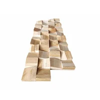 Объёмная панель из натурального дерева BEVEL CUBES, CB-008 5
