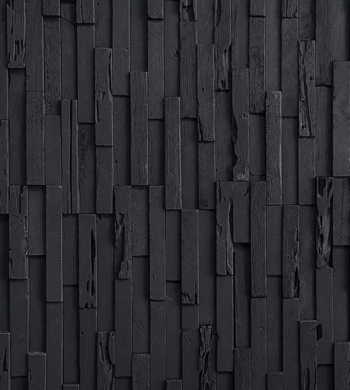 Объёмная панель из натурального дерева BLACK CORAL,  CR-008 5