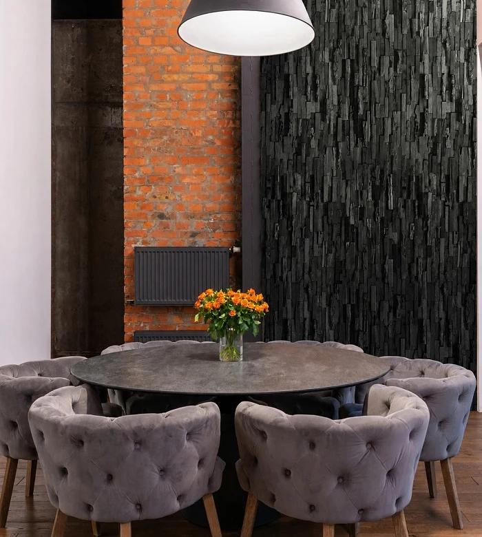Объёмная панель из натурального дерева BLACK CORAL,  CR-008 7
