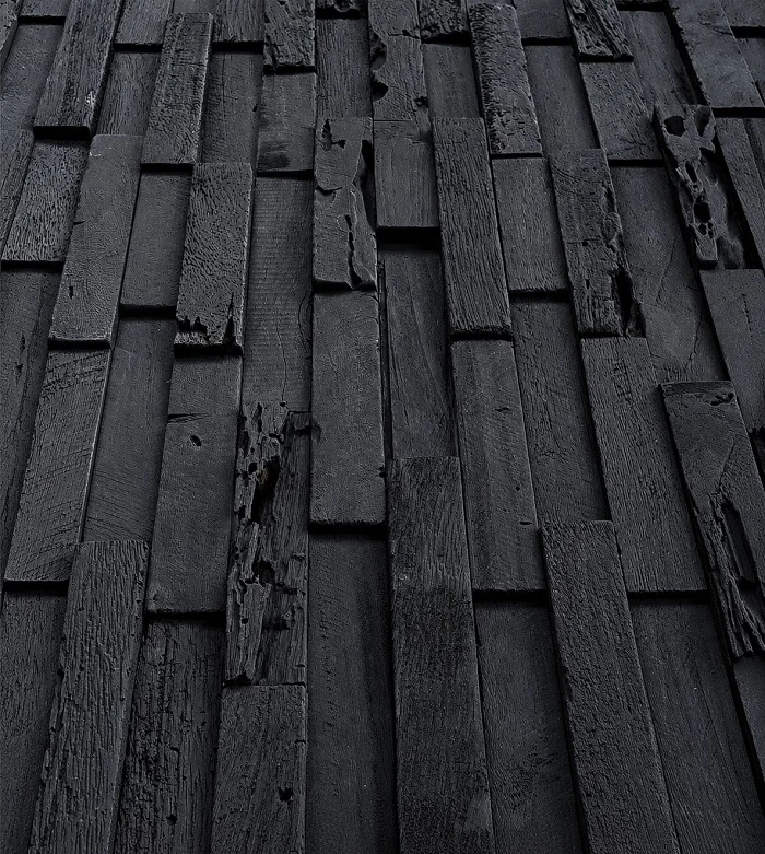 Объёмная панель из натурального дерева BLACK CORAL,  CR-008 6