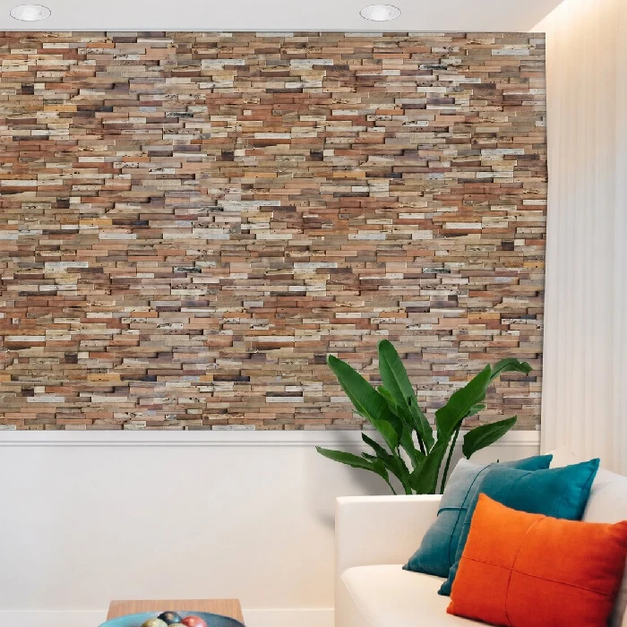 Panou volumetric din lemn natural NATURAL CORAL CR-001 7
