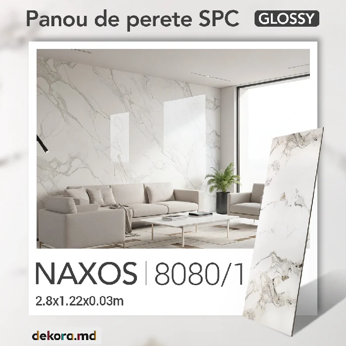 Panou de perete SPC Glossy, Naxos,8080/1 2