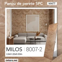 Стеновая панель SPC Matt, Milosh, 8007-2 2