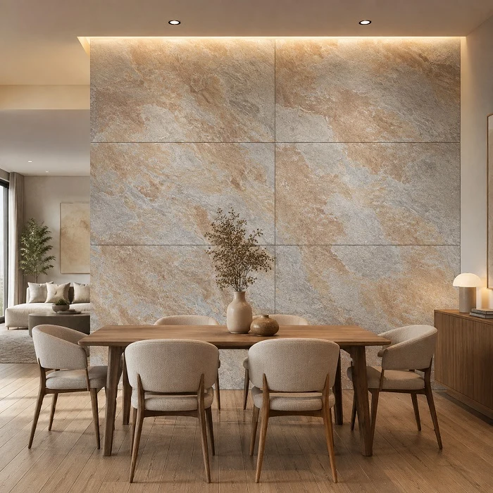 Panou Ceraflex 3D Slate, Rust Yellow, 120x60 cm 6