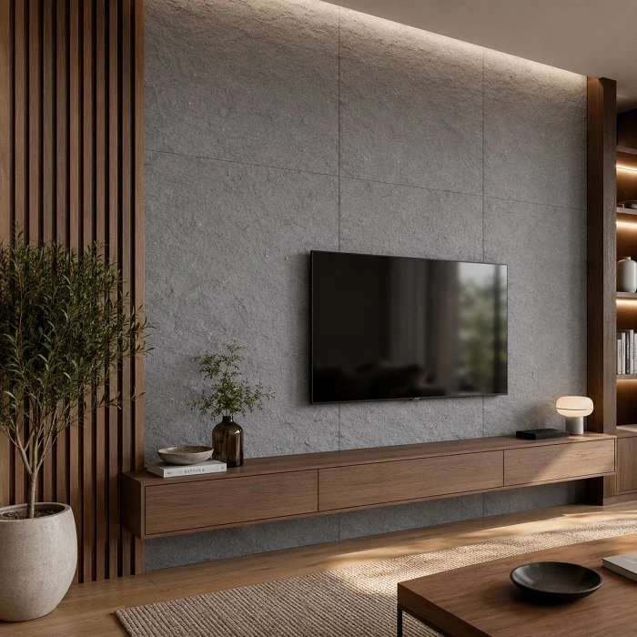 Panou CERAFLEX Granite, Rockcut Stone, Medium Grey 107, 120×60 cm 4