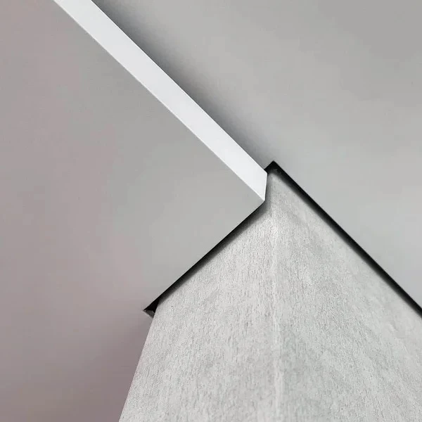 UB2-V2, Profil de tip ascuns pentru tavan, Negru Matt, 2,5m 2