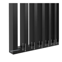 Перегородка из реек, 2750x580x65, Черная 2