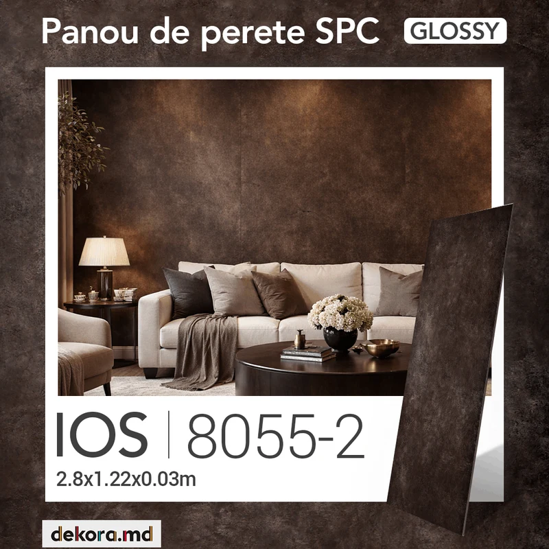 Panou de perete SPC Glossy, Ios, 8055-2 2