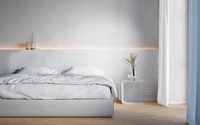 Стеновая панель SPC Mono White WMS 512S (Made in EU) 3