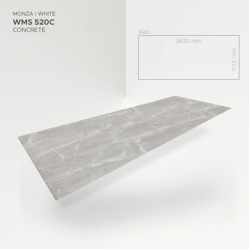 Стеновая панель SPC Monza White WMS 520C (Made in EU) 5