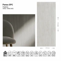 Стеновая панель SPC Palatina White WMS 545S (Made in EU)