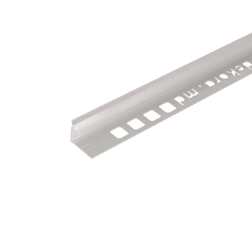 W10-2, Profil aluminiu pentru colț interior, 2.5 m, Silver Matt