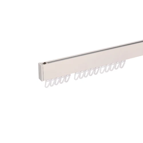 Șina Valencia pentru draperii, 3 m, White Matt