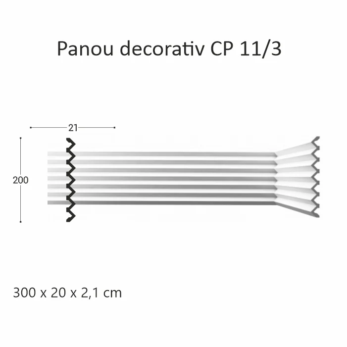 Panou decorativ CP 11/3 2