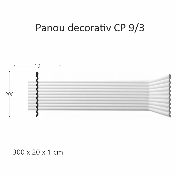 Panou decorativ CP 9/3 2