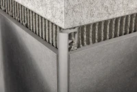 SS-Z10, Profil din inox 10 mm, 2.5m, Brush Silver 3