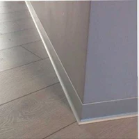 AL 60, Plinta din aluminiu, Silver Matt, 2,5m 2