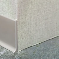 AL 60, Plinta din aluminiu, Silver Matt, 2,5m 6