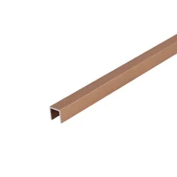 C10 Profil aluminiu pentru gresie 10 mm, 2.5 m, Brush Matt Wayfar Gold