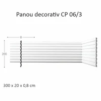 Panou decorativ CP 06/3 2