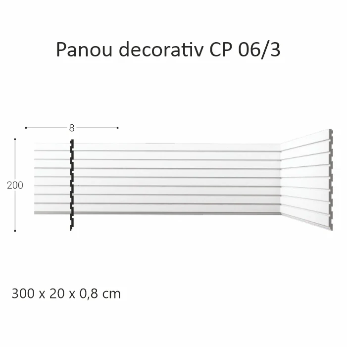 Panou decorativ CP 06/3 2