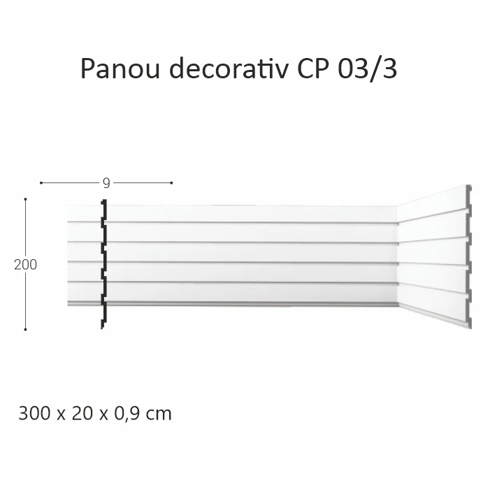 Panou decorativ CP 03/3 2