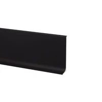 AL60, Plinta din aluminiu, Black Matt, 2,5m