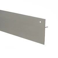 AL 80, Plintă tip ascunsă din aluminiu, Silver Matt, 2,5m 4