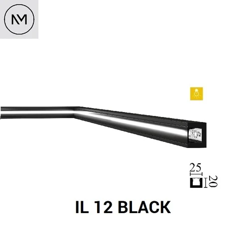 Plintă NOËL & MARQUET, WALLSTYL, IL12 Black