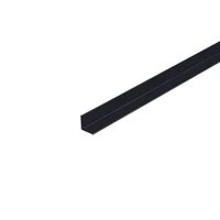 A12 Profil aluminiu universal 12/12 mm, 2.5 m, Black Matt