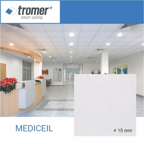 Placă la tavan casetat Mediceil Tromer, 15 mm