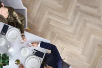 Композитный пол SPC Арбитон колекция AMARON HERRINGBONE, Дуб Стамфорд CA 181 4
