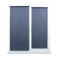 Рулонные шторы RIBBED Черный 0,45 x1,70 м 3