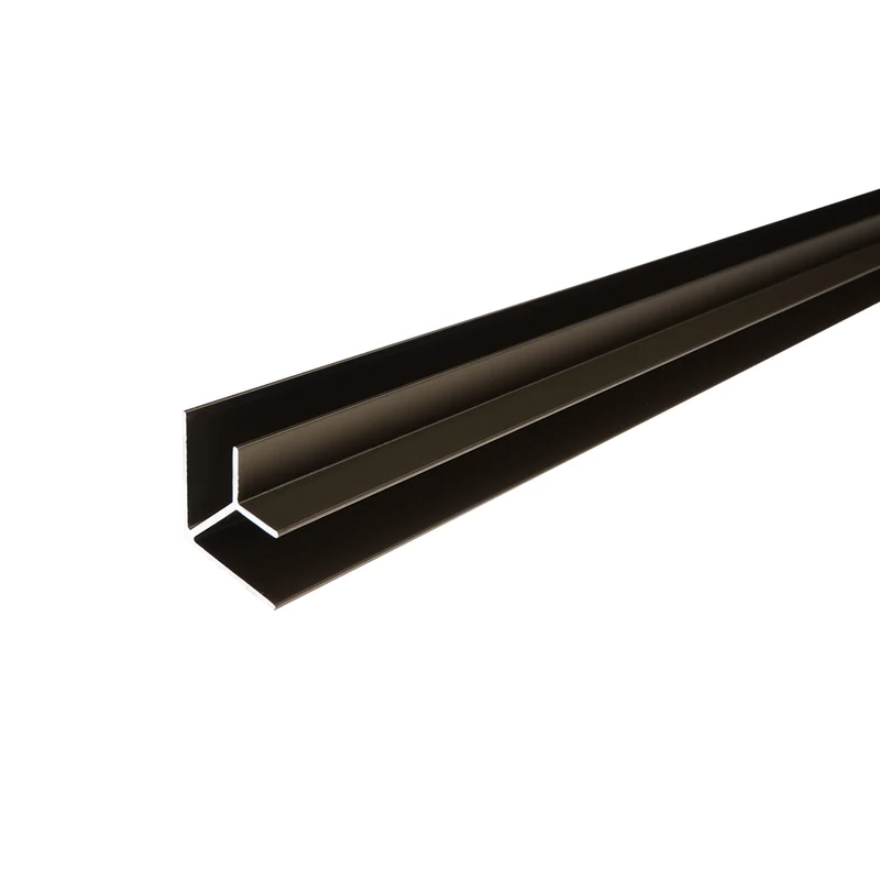V V10, Profil aluminiu de colț pentru gresie, universal, 2.5 m, Champagne Polish 2