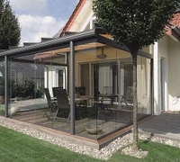 Y50, Profil din aluminiu cu picurător pentru balcon sau terasa exterioară, Raw 3