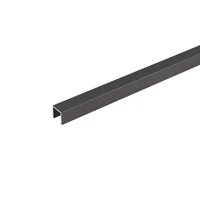 C10 Profil aluminiu pentru gresie 10 mm, 2.5 m, Champagne Matt