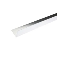 A30 Profil aluminiu universal 30/30 mm, 2.5 m, Polish Silver