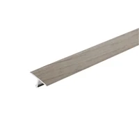 T15, Profil T din aluminiu pentru rosturi de dilatare, 2.5 m, 18 Stejar Atena