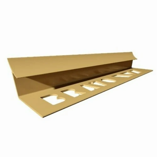 Profil PVC, Bej, 8 mm, intern, pentru gresie, 2.5 m