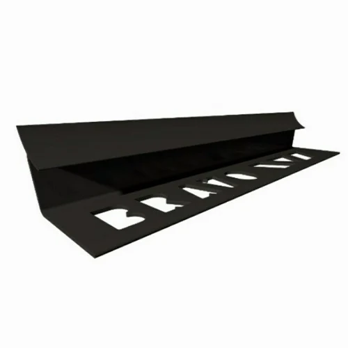 Profil PVC, Grafit, 7 mm, intern, pentru gresie, 2.5 m