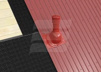 Вентиляционный выход Eurovent VENTOS UNI EPDM, RAL 7024 графит 2