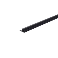 T15, Profil T din aluminiu pentru rosturi de dilatare, 2.5 m, Black Matt 2