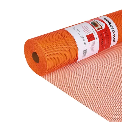 Plasă din fibră de sticlă, Standard, 5×5 mm, 145 gr, 50m2